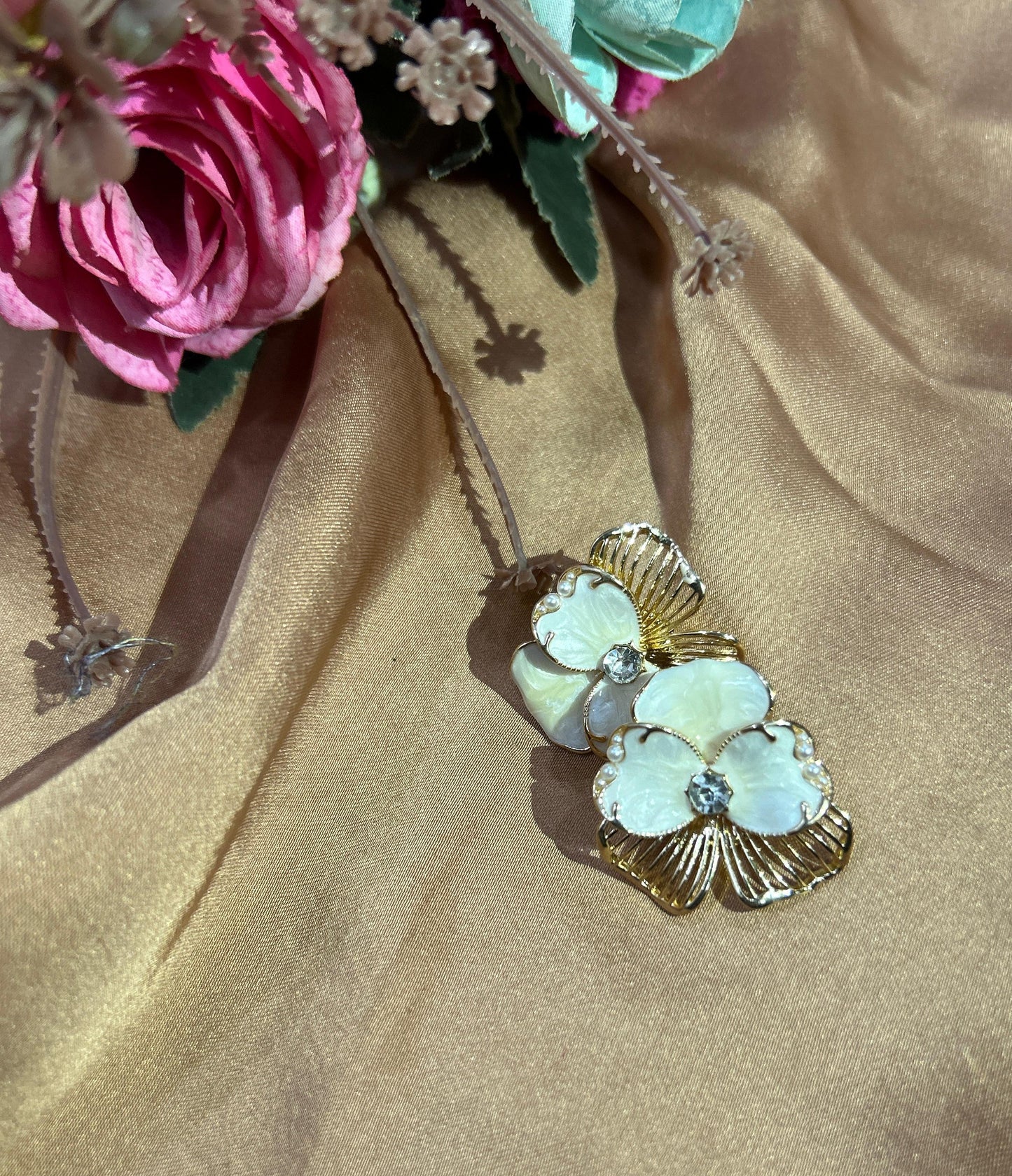 Korean Petal Bloom Earrings
