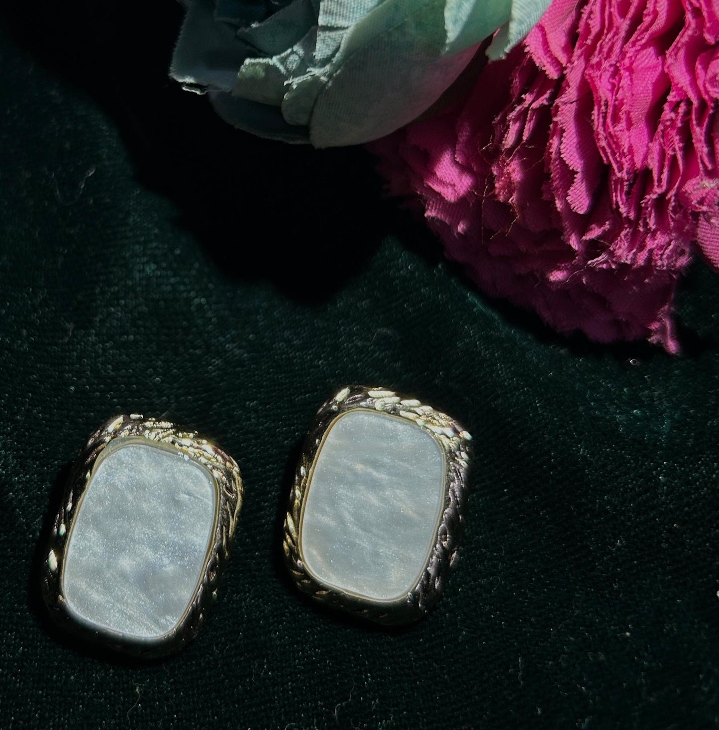 Korean Gilded Frost Studs