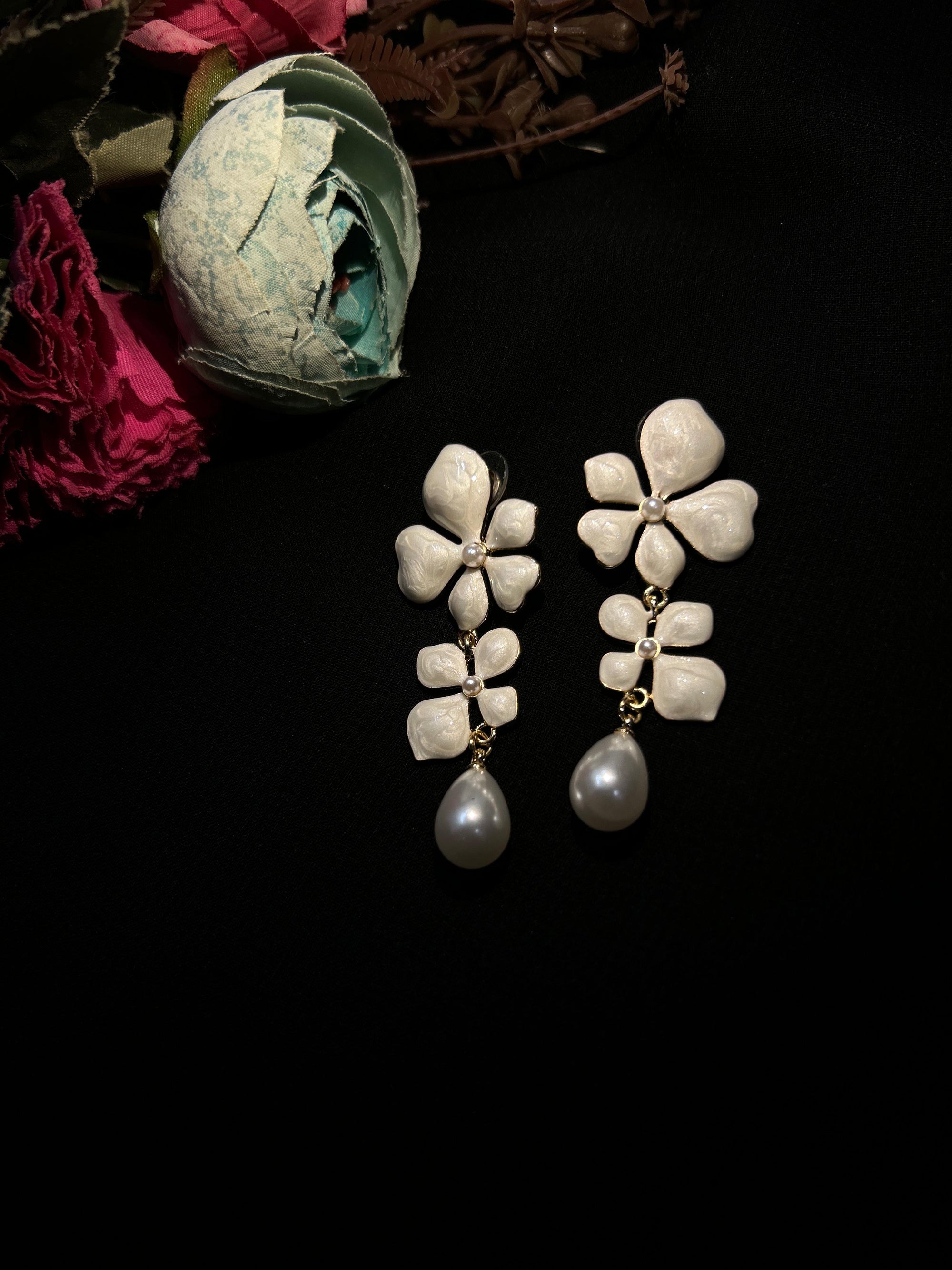 Korean Blossom Pearl Drops