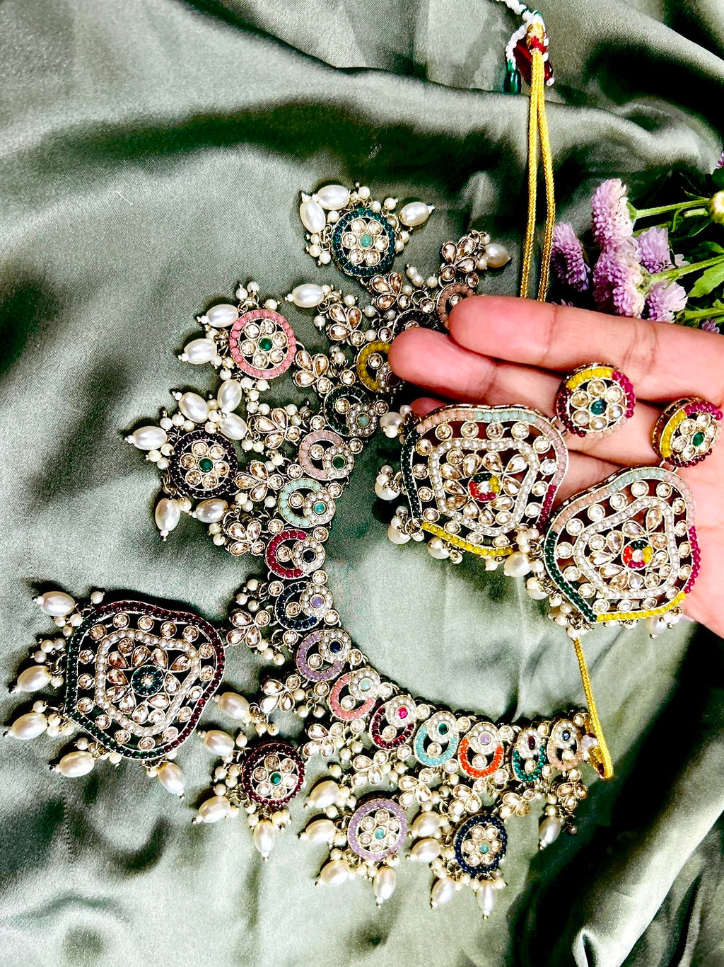 Navratna Kundan Rani Haar
