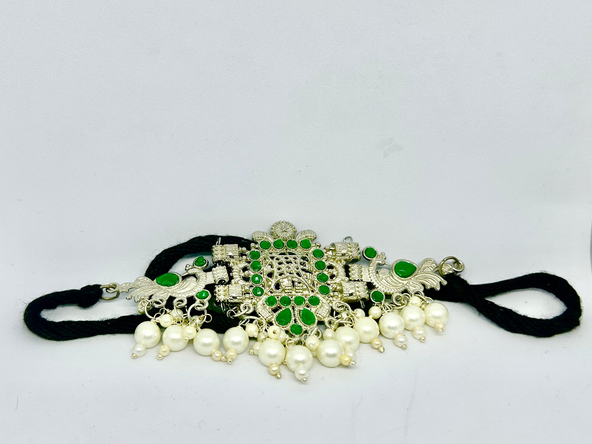 Peacock Royalty Kundan Choker Set