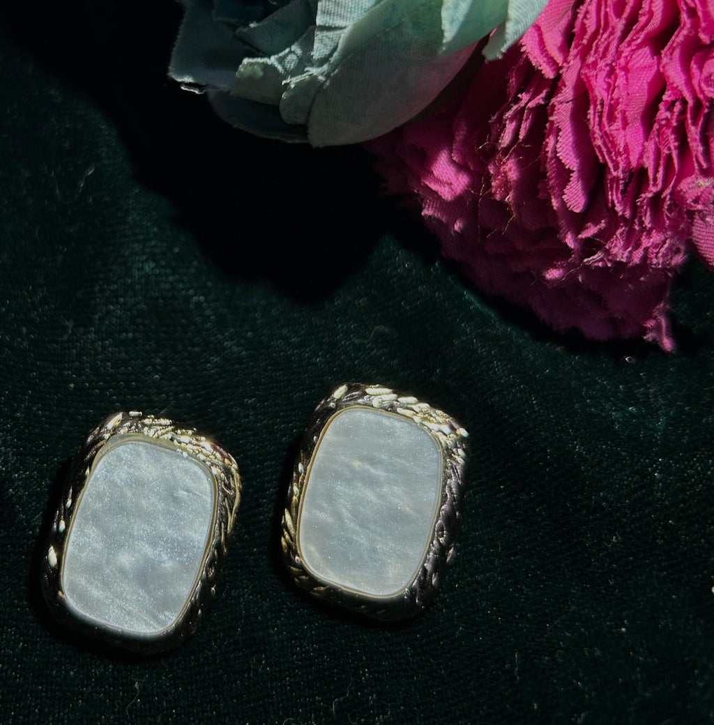 Korean Gilded Frost Studs