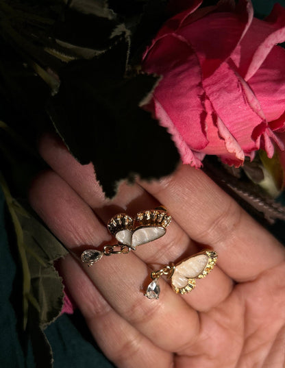 Korean Flutter gleam Earrings